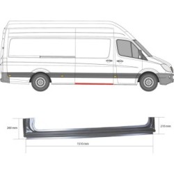 Quarter Panel 3547004 for MERCEDES