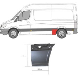 Quarter Panel 3547566 for MERCEDES