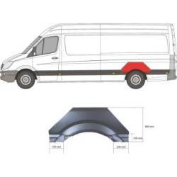 Quarter Panel 3547592 for MERCEDES