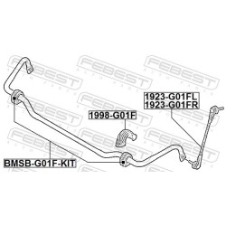 Stabiliser Drop Link (coupling Rod) FEBEST 1923-G01FR for BMW