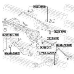 Stabiliser Drop Link (coupling Rod) FEBEST 2223-YPR for KIA