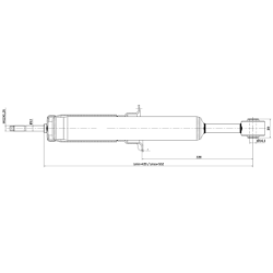 Shock Absorber - FEBEST 01110004F