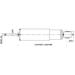Shock Absorber - FEBEST 01110016F