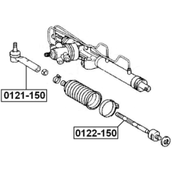 Tie Rod End - FEBEST 0121150