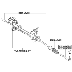 Tie Rod End - FEBEST 0121ASV70LH