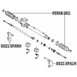 Tie Rod End - FEBEST 0121SPARH
