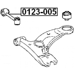Link Coupling Rod Stabiliser Bar - FEBEST 0123005