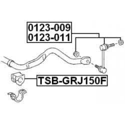 Link Coupling Rod Stabiliser Bar - FEBEST 0123011