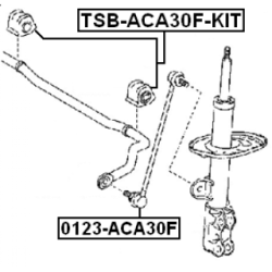 Link Coupling Rod Stabiliser Bar - FEBEST 0123ACA30F