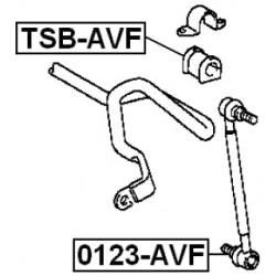 Link Coupling Rod Stabiliser Bar - FEBEST 0123AVF