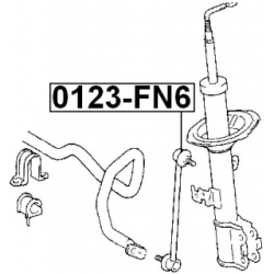 Link Coupling Rod Stabiliser Bar - FEBEST 0123FN6