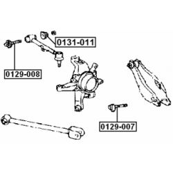 Camber Correction Screw - FEBEST 0129007
