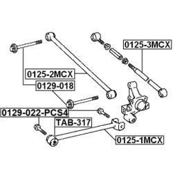 Camber Correction Screw - FEBEST 0129018