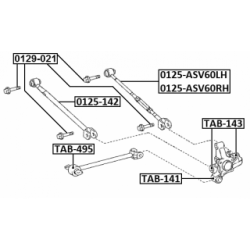 Camber Correction Screw - FEBEST 0129021