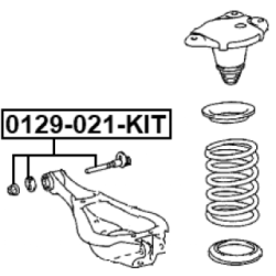 Camber Correction Screw - FEBEST 0129021KIT