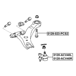 Camber Correction Screw - FEBEST 0129023PCS2