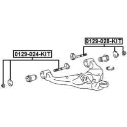 Camber Correction Screw - FEBEST 0129028KIT