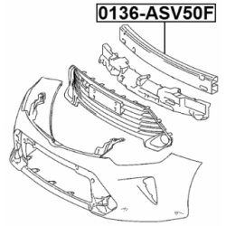 Front Cowling - FEBEST 0136ASV50F
