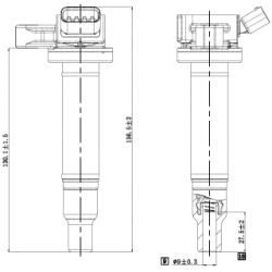 Ignition Coil - FEBEST 01640004