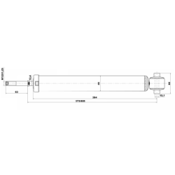 Shock Absorber - FEBEST 01650964R