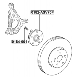 Wheel Hub - FEBEST 0182ASV70F