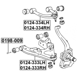 Fastening Bolt Control Arm - FEBEST 0198009