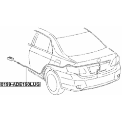 Cable Repair Kit Tailgate - FEBEST 0199ADE150LUG