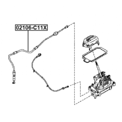 Cable Pull Automatic Transmission - FEBEST 02106C11X