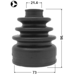 Bellow Drive Shaft - FEBEST 0215J1016