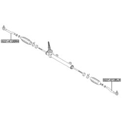 Tie Rod End - FEBEST 0221K12ERH