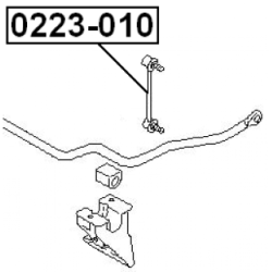 Link Coupling Rod Stabiliser Bar - FEBEST 0223010
