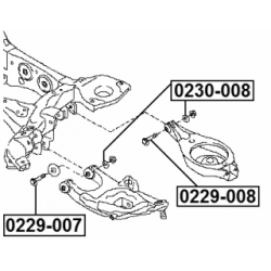 Camber Correction Screw - FEBEST 0229008
