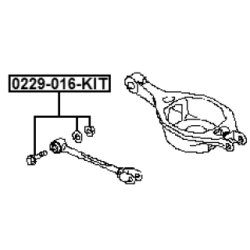 Camber Correction Screw - FEBEST 0229016KIT
