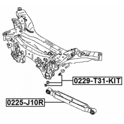 Camber Correction Screw - FEBEST 0229T31KIT