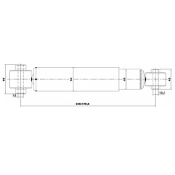 Shock Absorber - FEBEST 02650920R