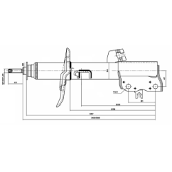 Shock Absorber - FEBEST 02660801FR