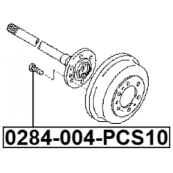 Wheel Stud - FEBEST 0284004PCS10