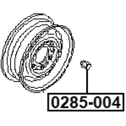 Wheel Nut - FEBEST 0285004