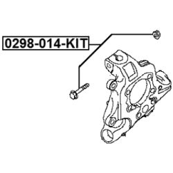 Camber Correction Screw - FEBEST 0298014KIT