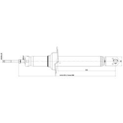 Shock Absorber - FEBEST 03110004R