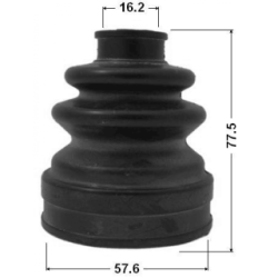 Bellow Drive Shaft - FEBEST 0317121