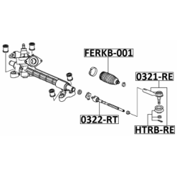 Inner Tie Rod - FEBEST 0322RT