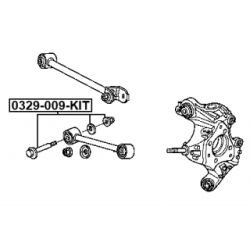 Camber Correction Screw - FEBEST 0329009KIT