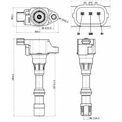 Ignition Coil - FEBEST 03640003