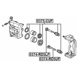 Repair Kit Brake Caliper - FEBEST 0375CUF