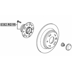 Wheel Hub - FEBEST 0382RG1R