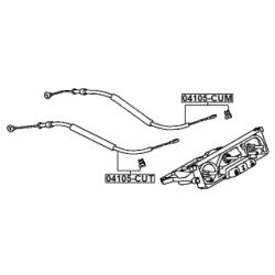 Cable Heater Flap - FEBEST 04105CUT