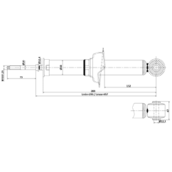 Shock Absorber - FEBEST 04110004R