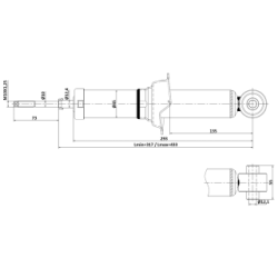 Shock Absorber - FEBEST 04110008R