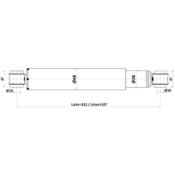 Shock Absorber - FEBEST 04110010R